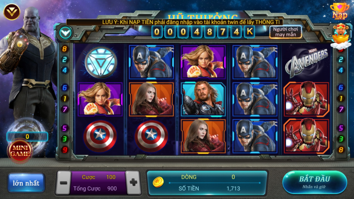 Kinh nghiệm chơi nổ hũ Avengers kiếm tiền hiệu quả